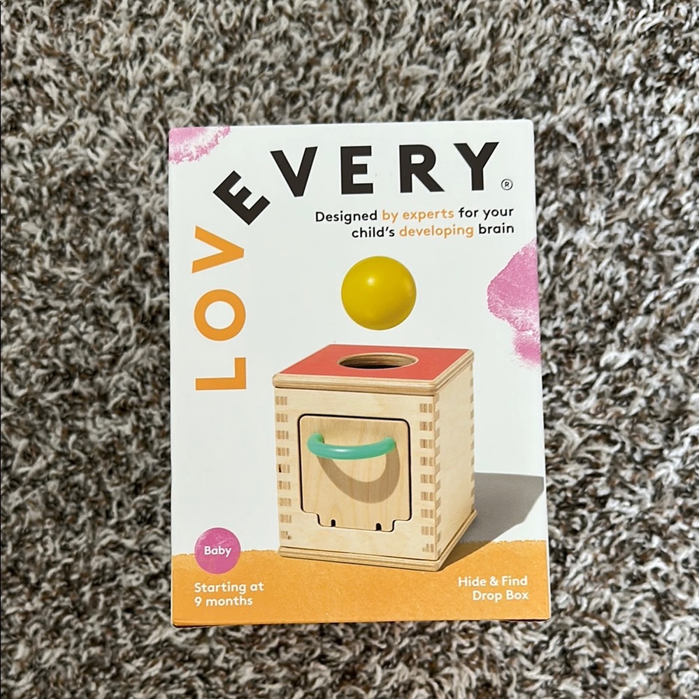 Lovevery Yellow and Green Learning Toy